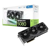 PNY Scheda Grafica GeForce RTX™ 5080 16GB OC Triple Fan DLSS 4
