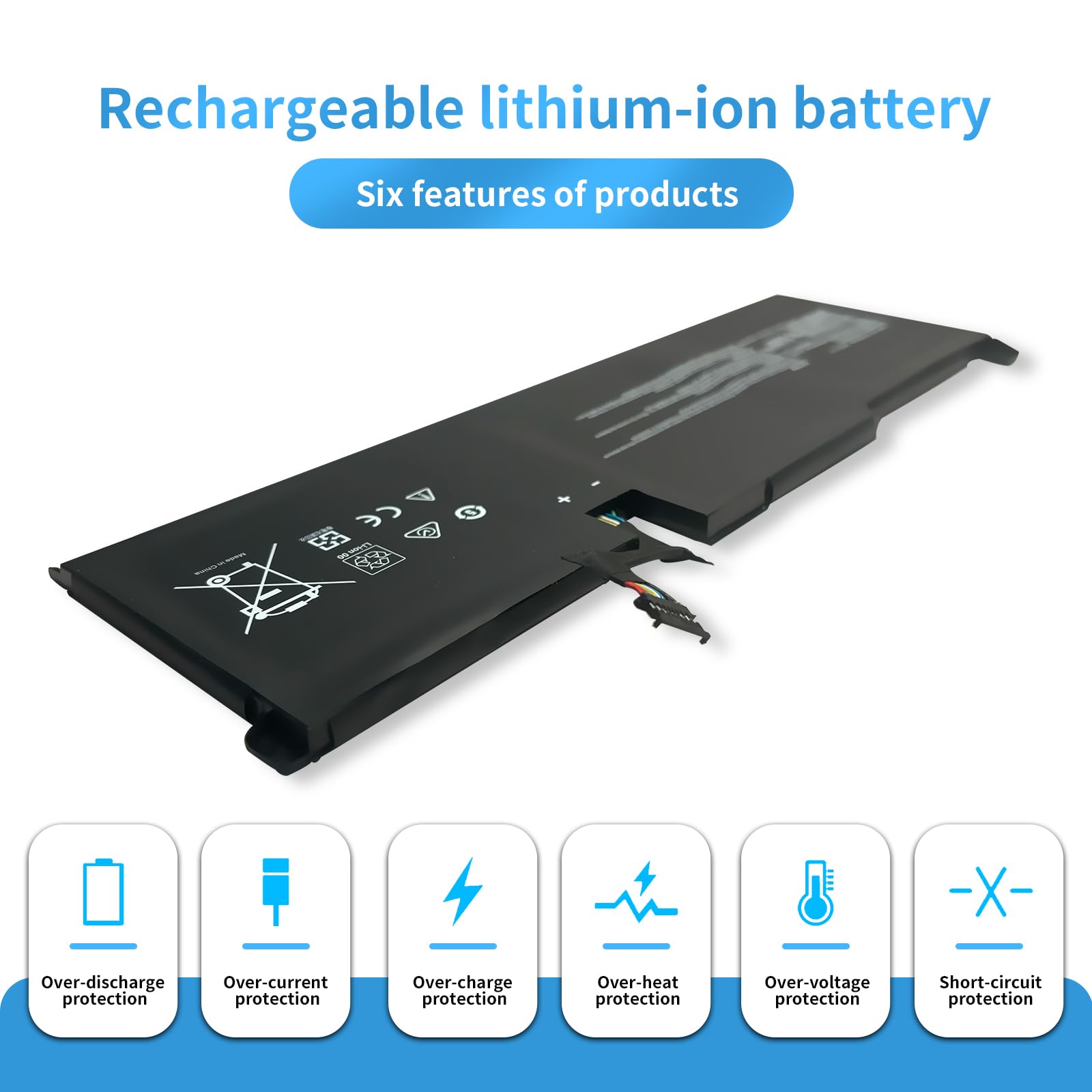 Amazon.com: Hubei BTY-M491 3ICP6/71/74 Laptop Battery Replacement