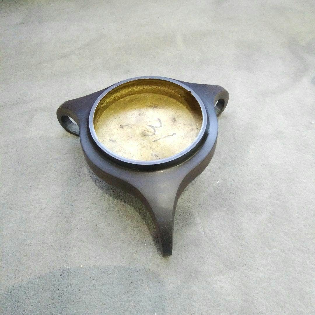 薄端 花器 銅花器 華道具 3分割タイプ 薄端 花器 銅花器 華道具 3分割タイプ