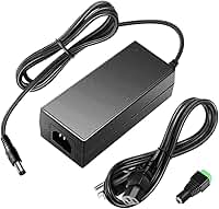 SHNITPWR Adaptador de fonte de alimentação 12V 5A 60W Conversor CC CA 100V~240V a 12 Volts 5 Amp Transformador 5,5x2,5 mm Plug para 5050 3528 LED Strip Light Impressora 3D LED Driver CCTV Security System LCD Monitor