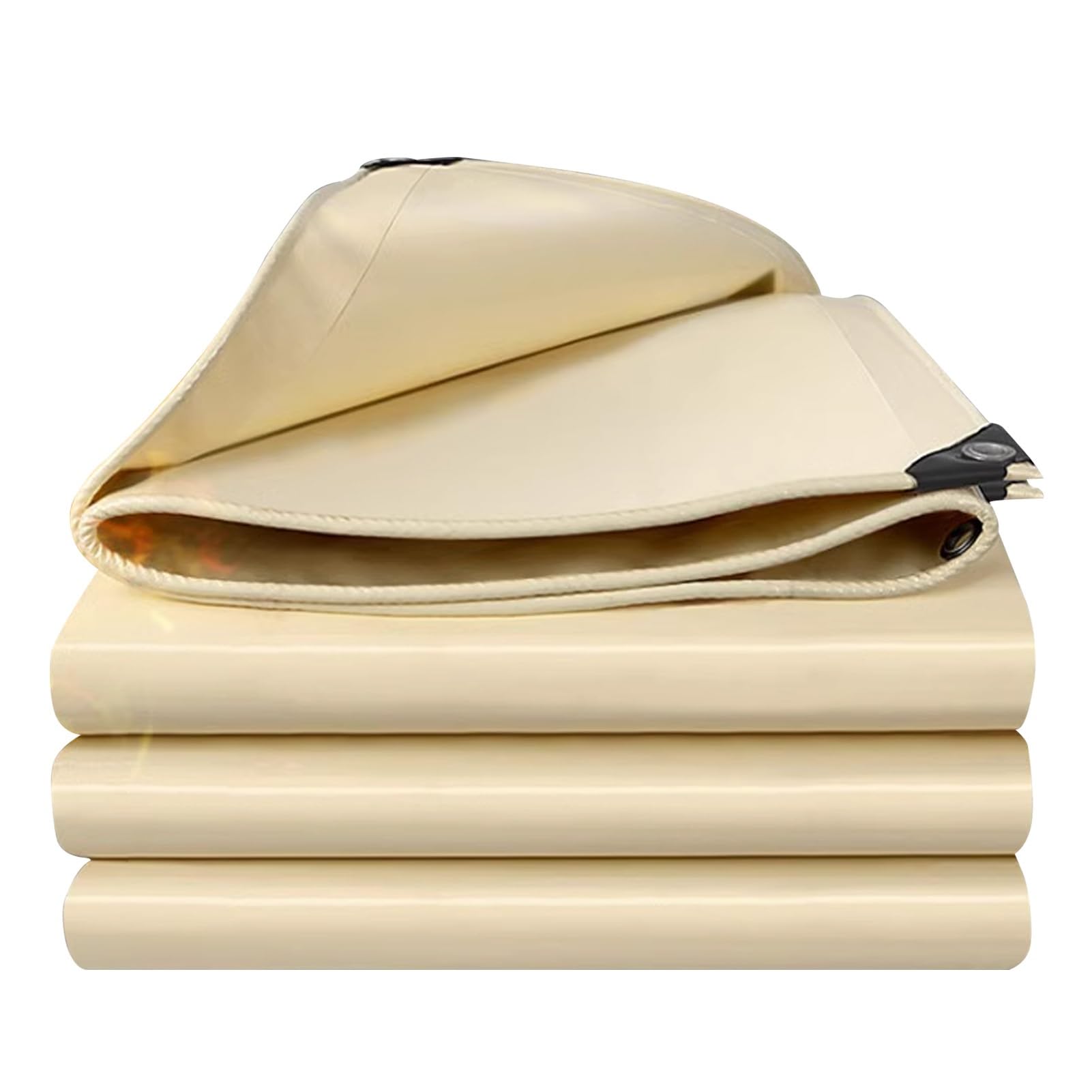Bâche de protection beige anti-déchirure imperméable pour abri extérieur