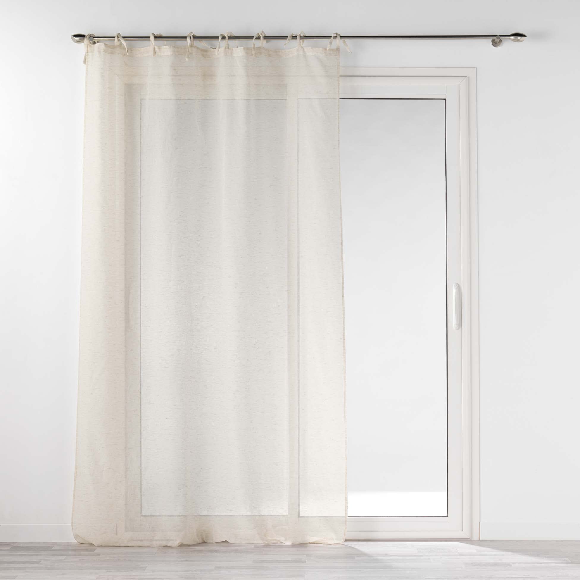 Voilage Calypso Gris l.140 x H.240 cm