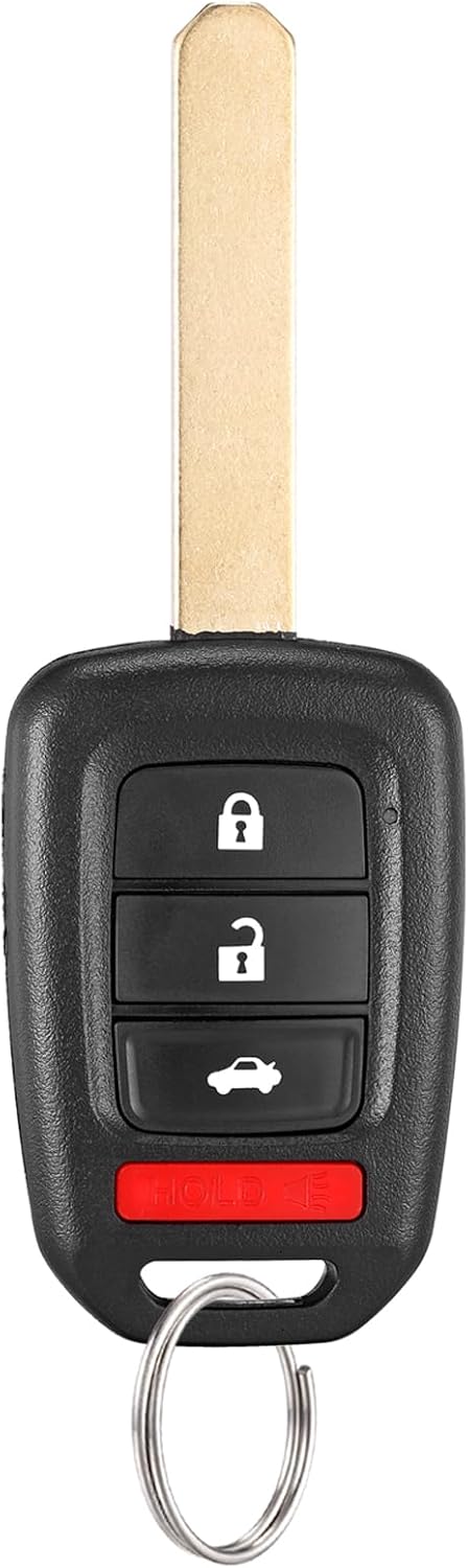Key Fob Keyless Entry Replacement Fits for Honda Civic 2014-2015 Honda Accord 2013-2015 Car Remote Control 433 Mhz MLBHLIK6-1T 35118-T2A-A20