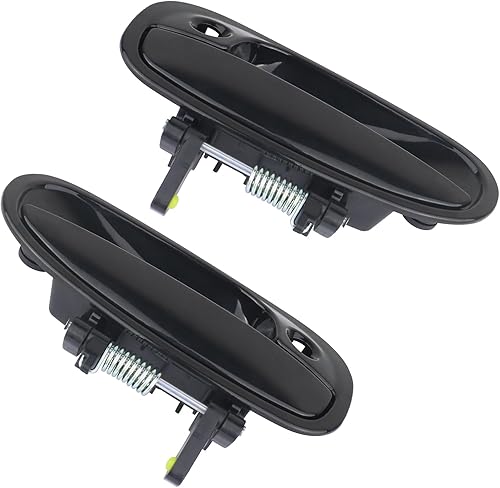 Miniatura 8 de Manija de puerta exterior del pasajero delantero lado derecho con orificio para llave compatible con Honda Civic 1996 1997 1998 1999 2000 Reemplazo