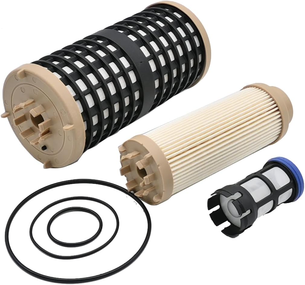 Fuel Filter Kit Compatible with Detroit Diesel DD13 12.8L DD15 14.8L DD16 15.6L Engines Pack of 1 set Replaces # A0000904251 PF9924 PF9806 33849 FK48555 P550954 L5091F FK48556 - Pack of 1 set