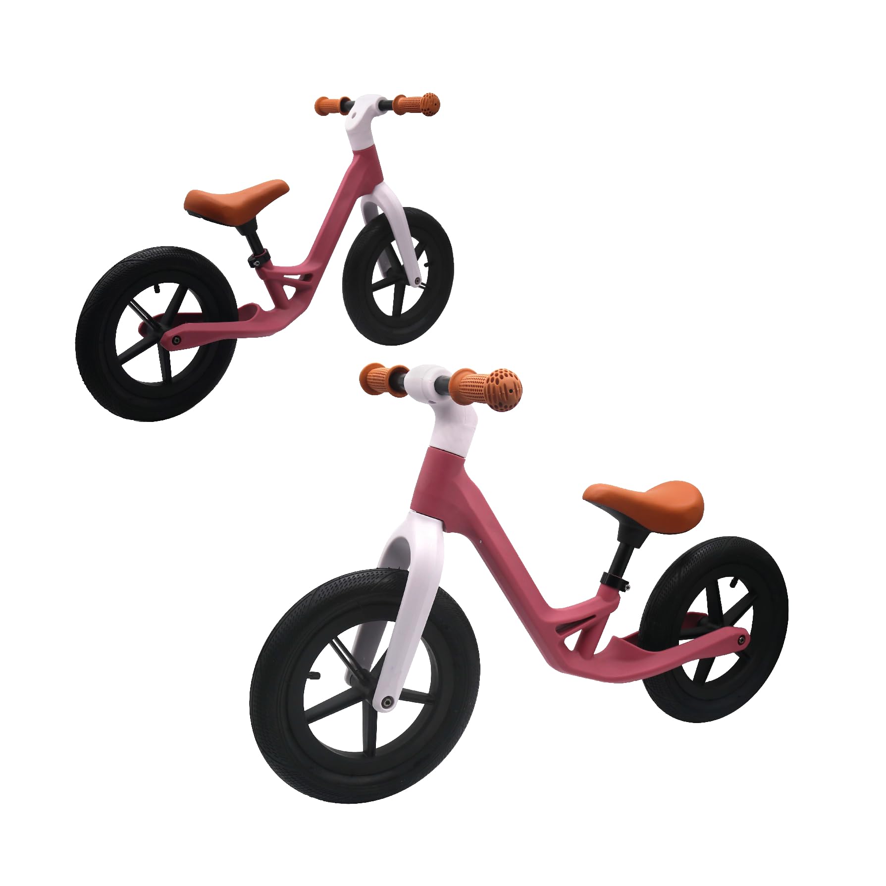 BUDDY BABY Superbike - Bicicleta sin Pedales, Ligera y con Asiento Ajustable, Bicicleta 2 Ruedas, Bicicletas niños a Partir 3 años - hasta 35 Kg y con Cuadro Bajo