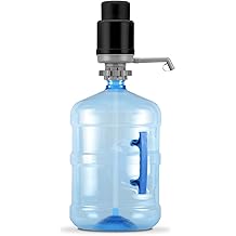 Brio Universal Water Bottle Pump | Manual Water Pump 1-5 Gallon Water Jug Dispenser for Camping Picnics and More! | 48mm &amp; 55mm - (Multiple Color Options)