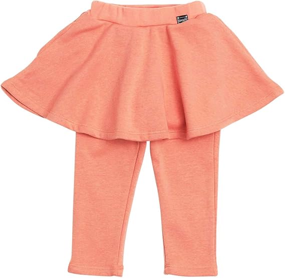 Amazon セラフ キッズ 子供服 裏微起毛 シャギー スカパン 80 サーモンピンク ロングパンツ 通販