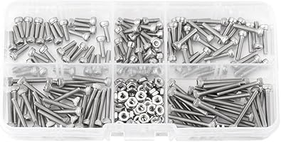 Amazon.co.jp: 六角穴付ボルト M2.5 低頭六角穴付ボルトセット 六角