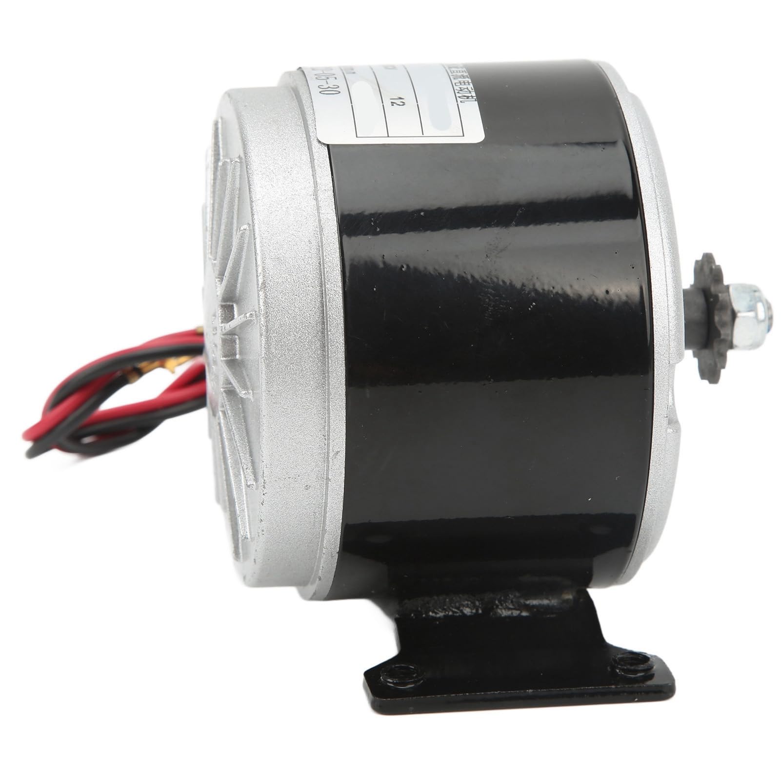 Szczotkowany Silnik Elektryczny, Silnik Prądu Stałego z Magnesem Trwałym 12 V 2750 Obr./min, Duża prędkość, Mocny, z Metalowym Kołem Pasowym, dla Majsterkowiczów Rowery