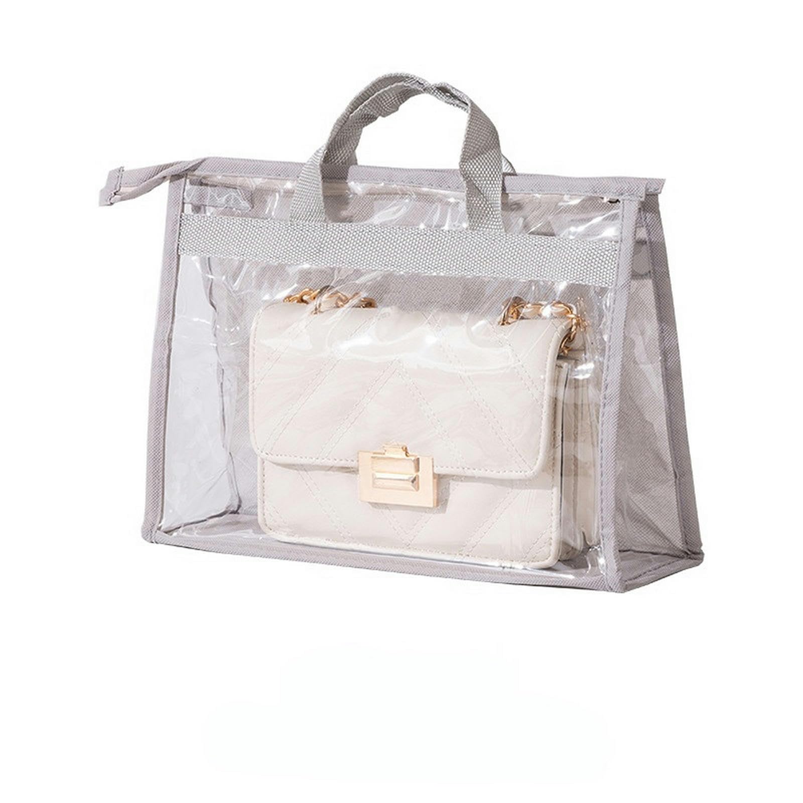 Packing Cubes 3 Stück Handtaschen-Aufbewahrungsorganisator-Abdeckung, Damen-Geldbörse, Garderobe, hängende Toilettenartikel-Aufbewahrungstasche-XL-A