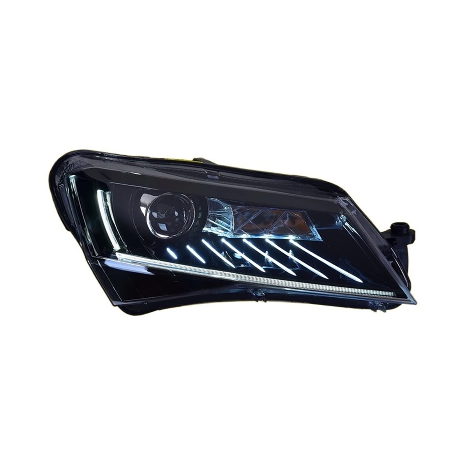 Conjunto de faros delanteros compatibles con Skoda Superb LED luz de circulación diurna LED señal de giro LED luz de cruce