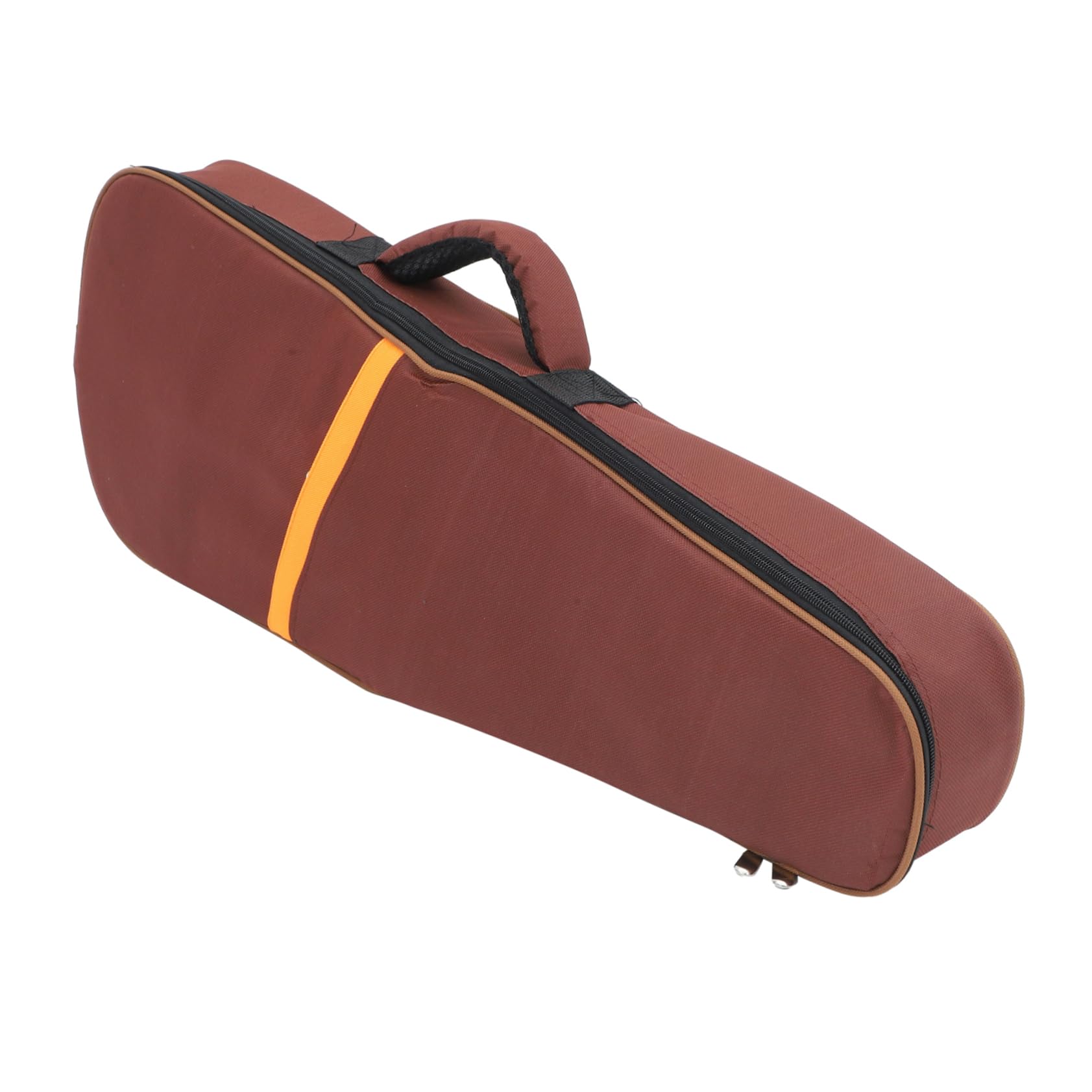 ibasenice Housse pour Ukulélé Marron en Tissu Oxford Mousse Épaisse, Compartiments Multiples et Poches pour Organisation Lors des Répétitions Concerts