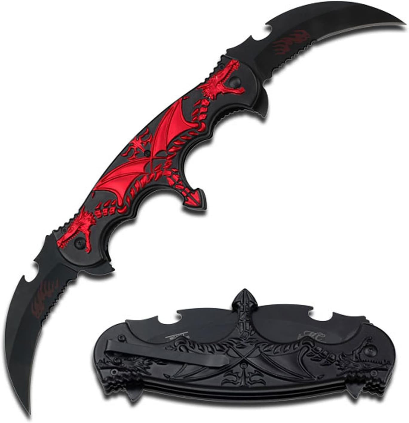 Masters Collection Fantasy Folding Knife - Amazon product rated Grade C