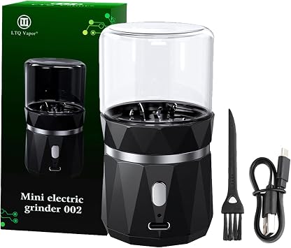 Portable Mini Electric Herb Grinder Spice Grinder with 1.7oz/50ml Herb Jar