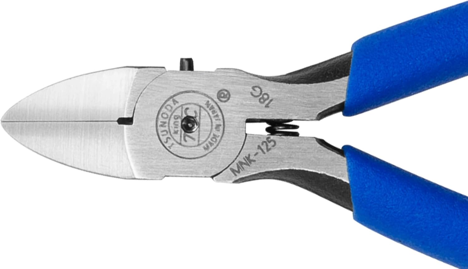 Tsunoda MNK-125, Cutting Pliers, 5-Inch w/Spring