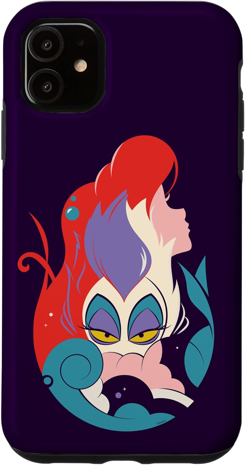 iPhone 13 Disney The Little Mermaid Ariel and Ursula Case