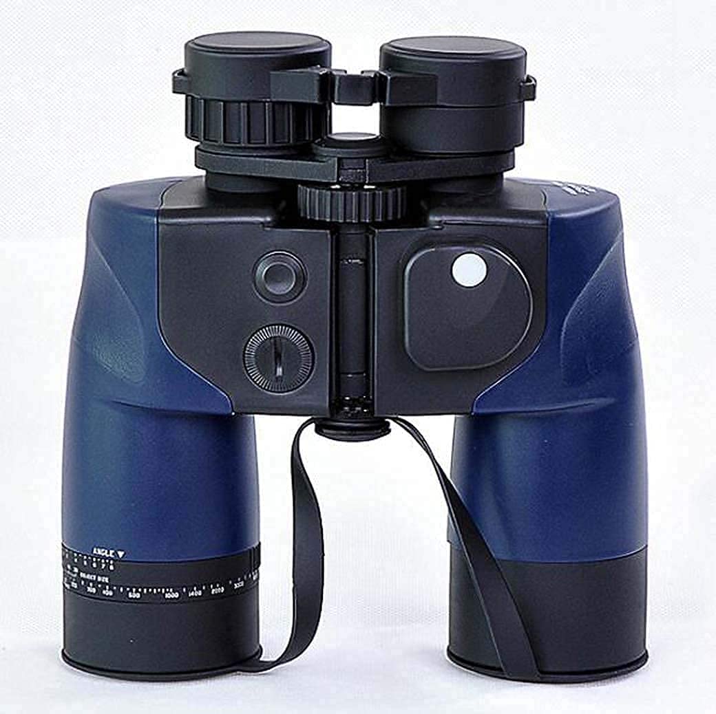 Binoculars 7X50 high-Definition Night Vision Device with Compass rangefinder and Marine Telescope Outdoor Adventure Hunting and Bird Watching