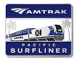Amtrak Pacific Surfliner Route Collector Edition Cloisonne Lapel Hat Pin Blue