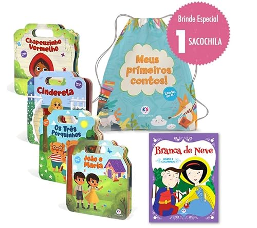 Kit Exclusivo Mochilinha Literária – Lendo Por Aí Contos Clássicos.: