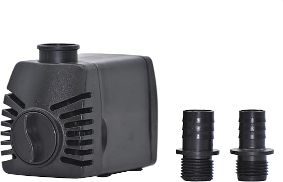 smartpond FP500 Adjustable Flow Fountain & Water Feature Pump, 500GPH