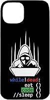 Vista 9 de Hacker Food Coder Sleep Programmer Coding Gift Case for iPhone 16