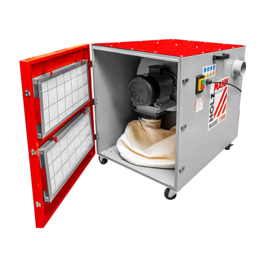 Holzmann MABS 1500 Système d'aspiration pour métal 230 V