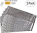 ABC PACK & SUPPLY 5 Pack Silver Foil Insulated Box Liners 12 x 10 x 9 inches. Shipping Boxes for Frozen Food, Odorless Insulated Containers. Leakproof Cold Shipping Boxes for Frozen Fish, Meat