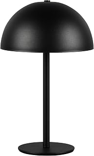 Reality Leuchten LED Akku Tischleuchte Munoz R54891132, Metall Schwarz matt, inkl. 1.3 Watt LED, 4-fach Touch