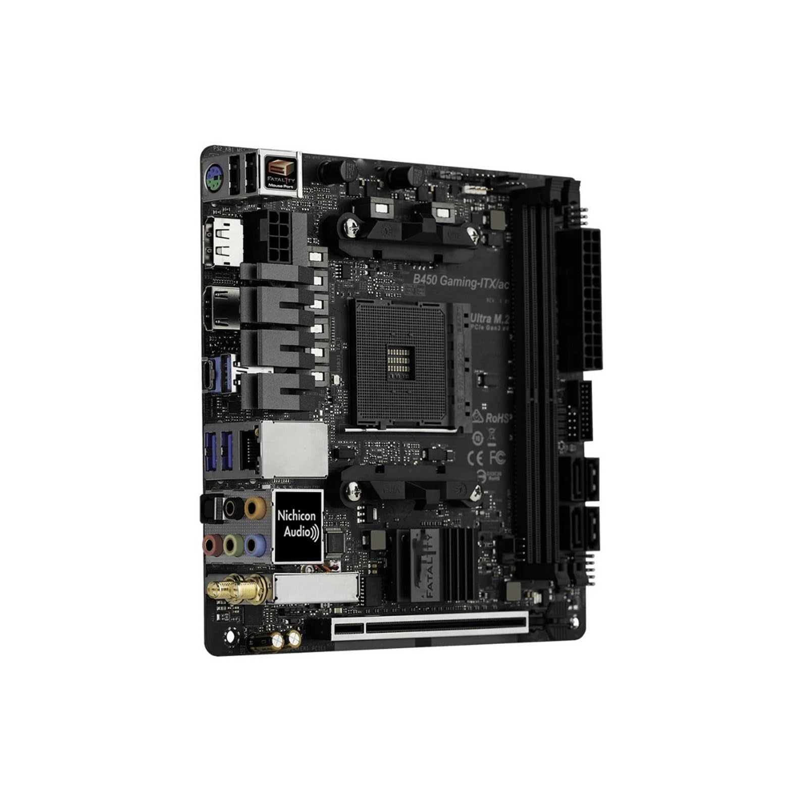 マザーボード ASRock B450 Gaming-ITX/ac AM4 Motherboard B450 Gaming-ITX/AC Fit for ASROCK B450 Motherboard