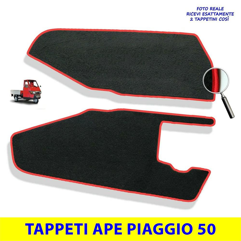 W-Parts SERIE 4 TAPPETI - TAPPETINI in OQUETTE Neri per 208 dal 2012