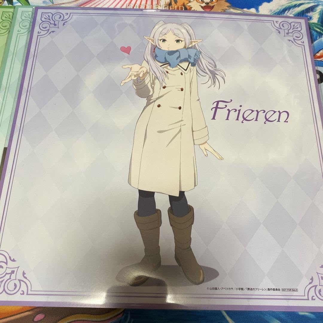 葬送のフリーレン　メガジャケット　7枚 Amazon.co.jp: メガジャケ 葬送のフリーレン Blu-ray 特典