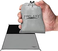 Vista 12 de Frelaxy Manta de Picnic de Bolsillo, Alfombrilla de Playa Impermeable y a Prueba de Arena, Lona de Camping Compacta para Festivales, Senderismo