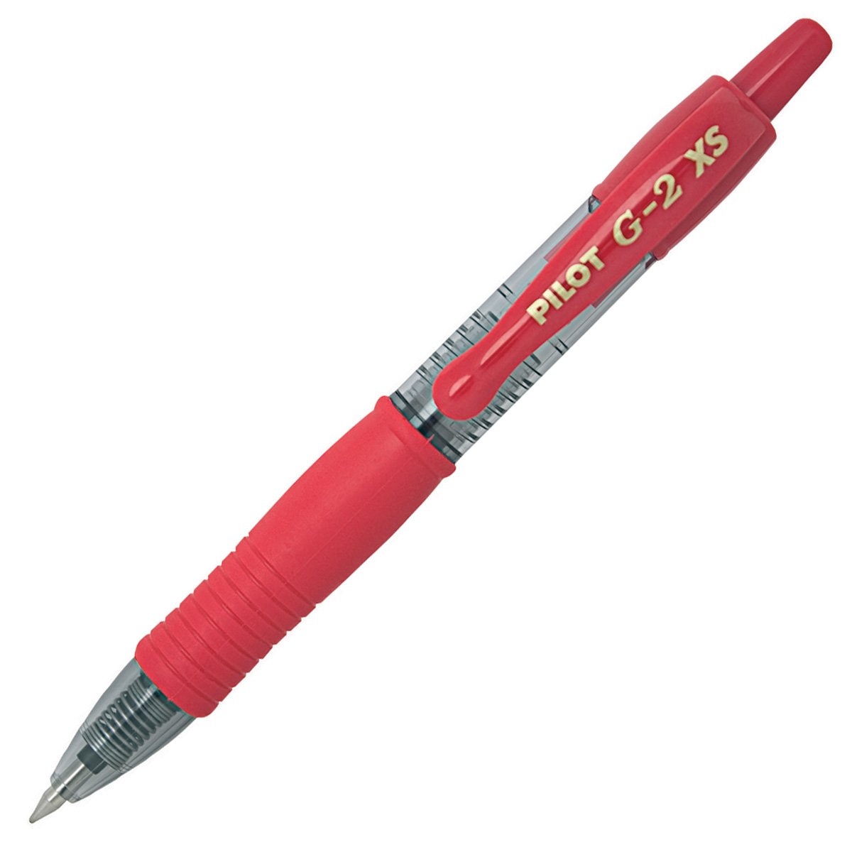 PILOT - G2-07 Pixie XS Gel Ink Rollerball Pen - Medium 0.7mm Tip - 12 x Red
