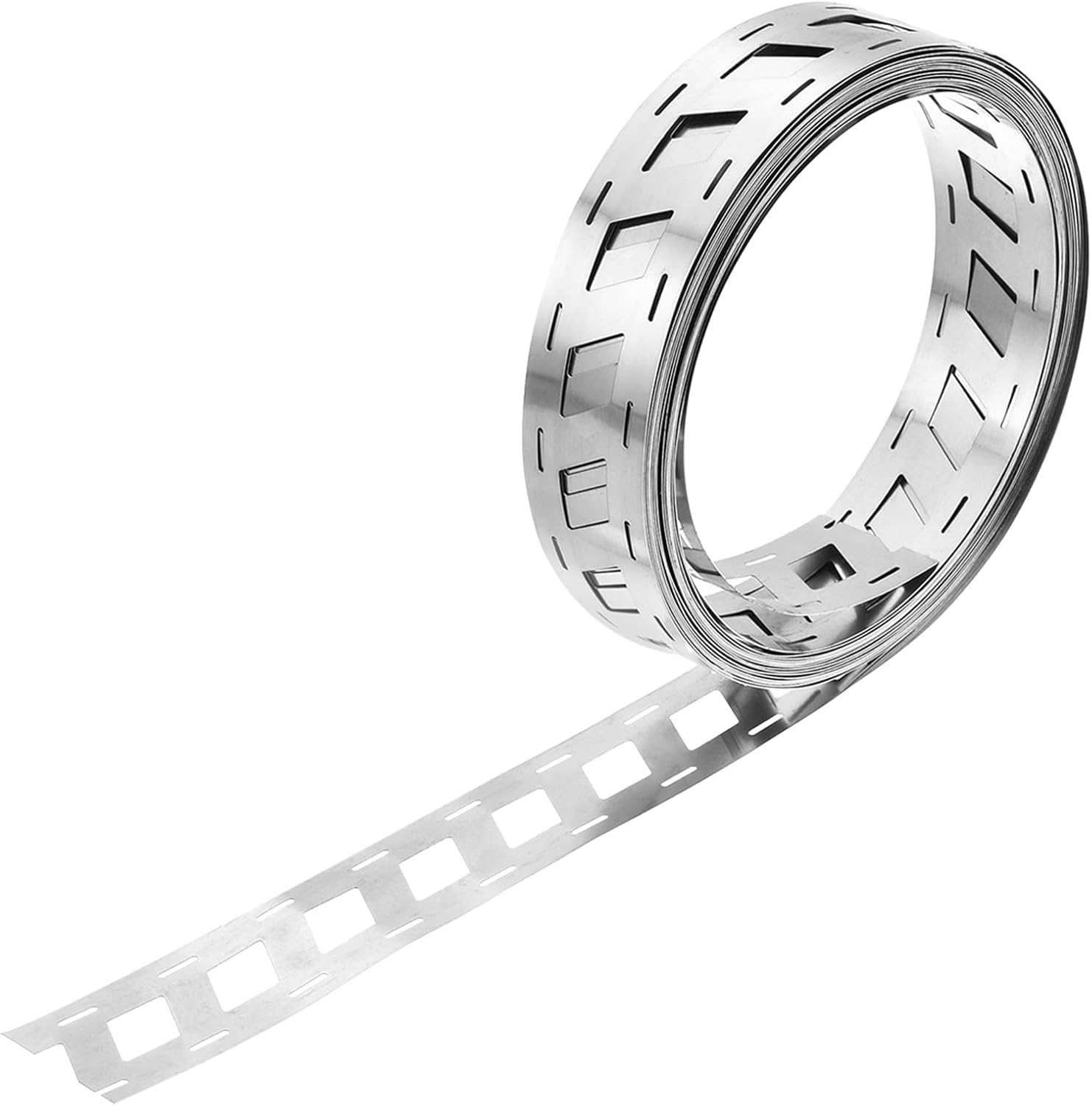 uxcell 1 Roll Pure Nickel Strip, 99.96% Pure Nickel Plate 0.15x27mm 49Ft(15m) Length Nickel Plating Strip for Battery Spot Welding