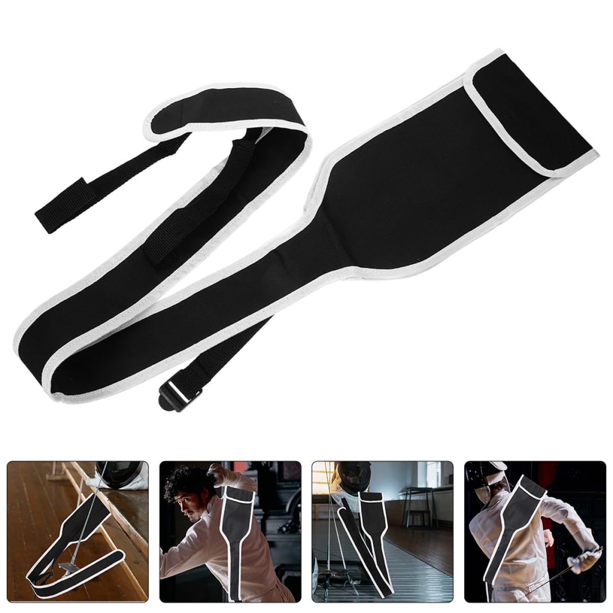 VICASKY Fencing Sword Bag Fencing Pouch Multi-function Storage for Swords Portable Single Shoulder Easy Cleaning Fashion Accessory