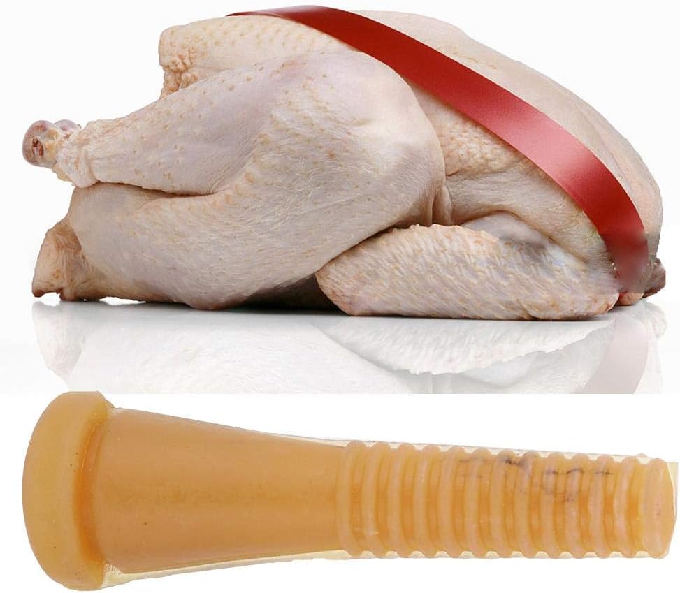 TOPINCN 50Pcs Chicken Plucker Picker Hair Removal Stick for Ducks Chicken Geese Poultry Plucking Fingers