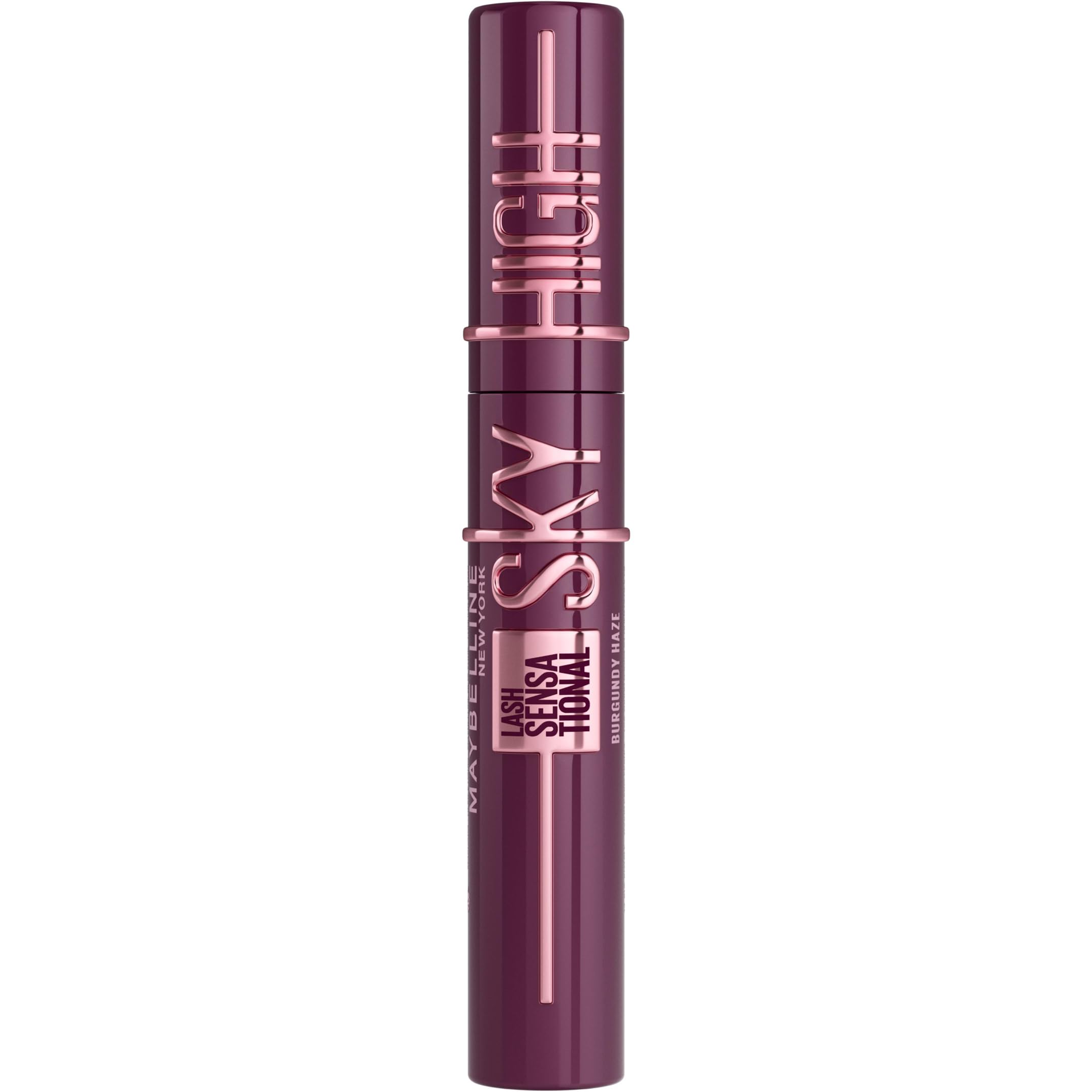 Maybelline New York Lash Sensational Sky High Máscara de Pestañas, Longitud sin límites y Volumen Redefinido, Tono Burgundy Haze, 7,2 ml