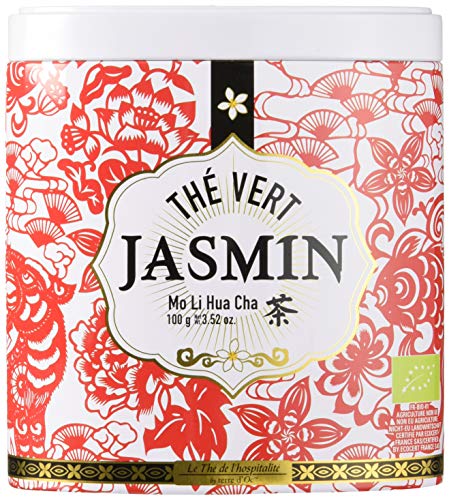 terre d'Oc Thé Vert Jasmin de Chine Bio Thés de l'Hospitalité 100 g Cover