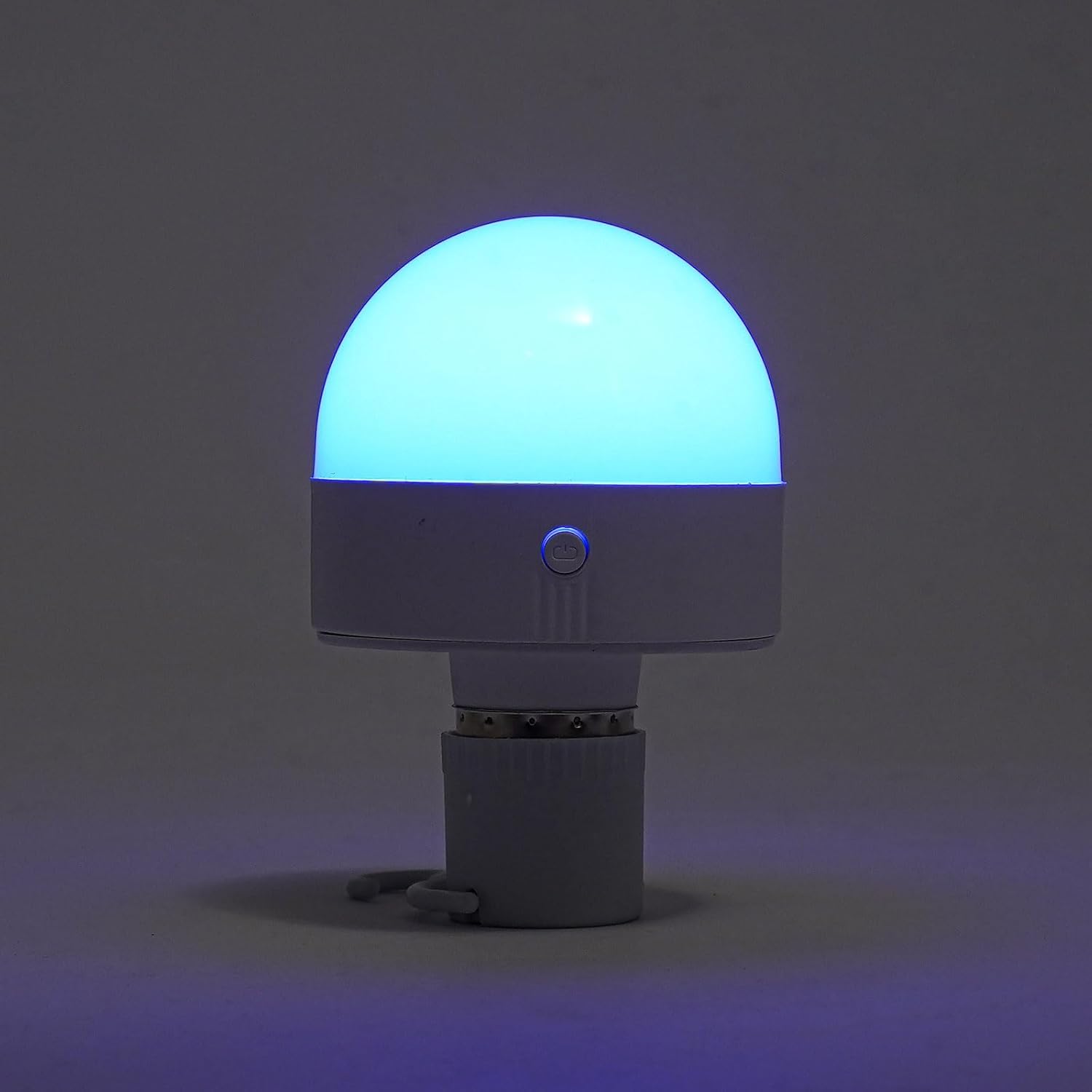 E26/E27 Rechargeable 3 Color Light Bulb with Remote Control & 30/60/120 Minutes Timer, 2000mAh Backup Bulb for Sconces and Lamps, 5W E26 Detachable Charging for Non-Hardwired Fixture, Dimmer