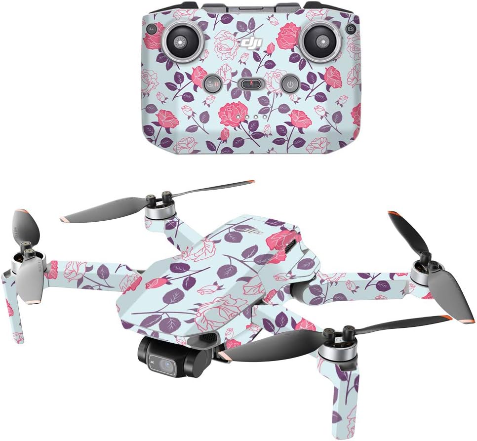 MightySkins Compatible with DJI Mini 2 Portable Drone - Cherry Blossom | Protective, Durable, and Unique Vinyl Decal wrap Cover | Easy to Apply, Remove, and Change Styles | Made in The USA