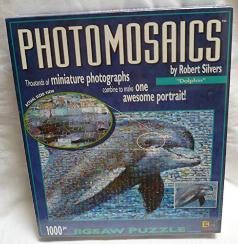 Photomosaic Dolphin Jigsaw Puzzle 1000pc