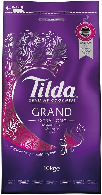 Tilda Grand Extra Long Basmati Rice 10kg