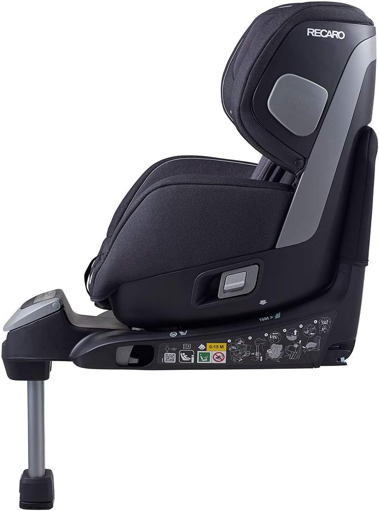 Recaro Salia Elite child seat, side view, upright position