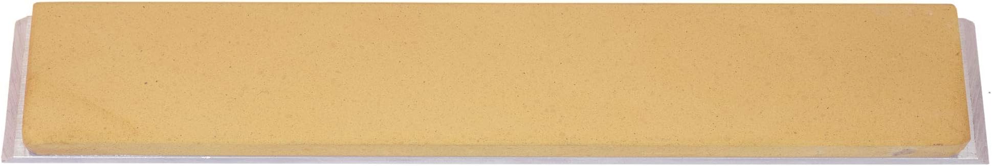 Imanishi Arashiyama Semi-Natural 6" x 1" x 0.25" Sharpening Stone with Aluminum Mounting for Edge Pro 6,000 grit