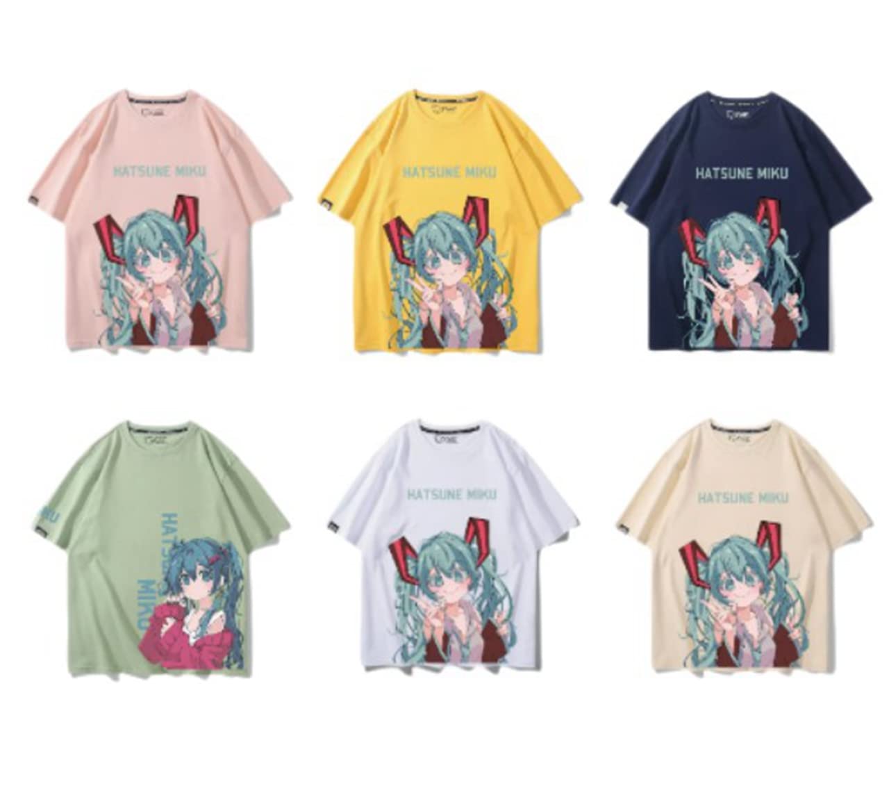 Amazon.co.jp: SHAOYAO Miku 初音ミク Tシャツ 半袖 夏 半袖T