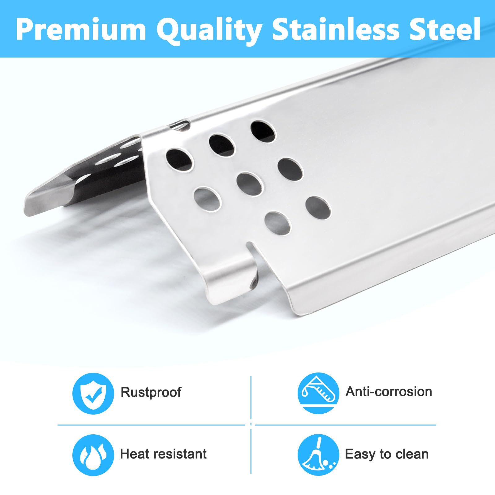 Piezas de repuesto para Nexgrill 720-0830X, quemadores de gas y domadores de llama, kit de repuesto para parrilla de gas Nexgrill 4 quemadores 720-0830X