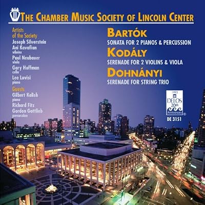 Bart&oacute;k/Dohn&aacute;nyi/Kod&aacute;ly: Chamber Works