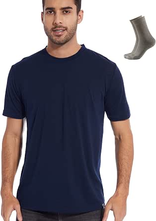 Men's Merino Short Sleeve Tee Col. Green