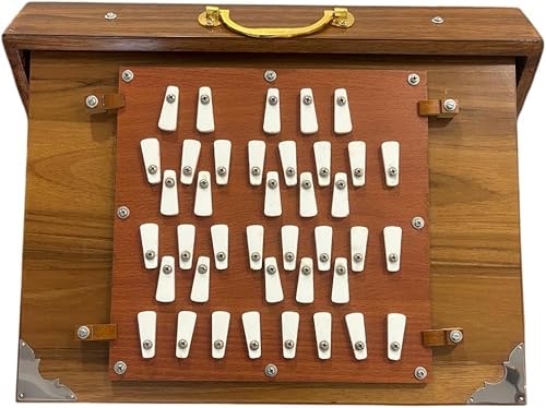 Amilav Collections 3 Octave Shruti Box, Shruti For meditation, sound healing therapy, Yoga, Shruti Box With Carry Bag 432hz